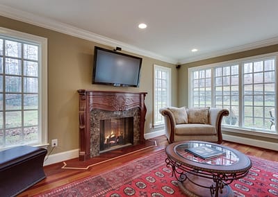 Luxury Living Room Remodel in Northern Virginia
