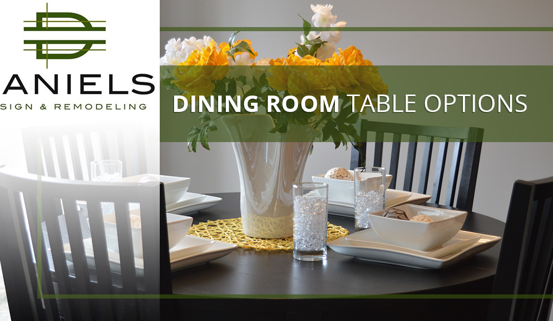 Dining Room Table Options