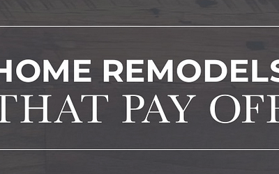 Home Remodels That Pay Off