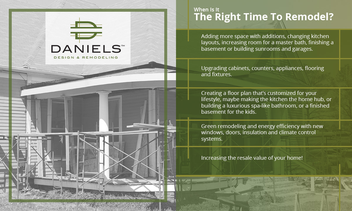 Our Home Renovation Specialties - Daniels Design and Remodeling