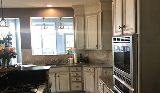 before remodeled kitchen in northern virginia