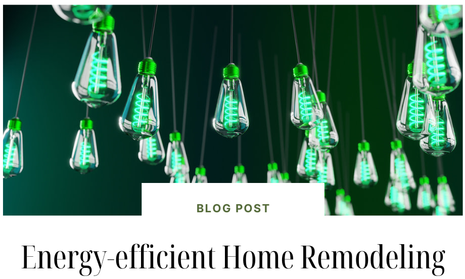 Picture of Energy-efficient Home Remodeling Practices