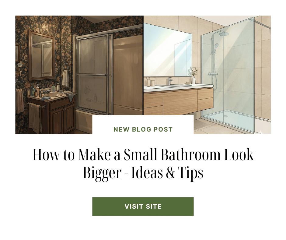 How to Make a Small Bathroom Look Bigger - Ideas & Tips