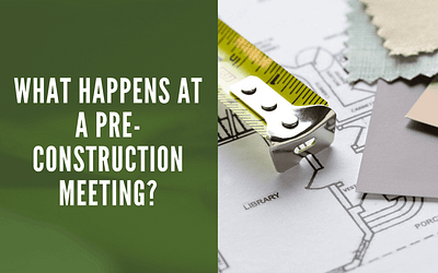 What Happens at a Pre-Construction Meeting?