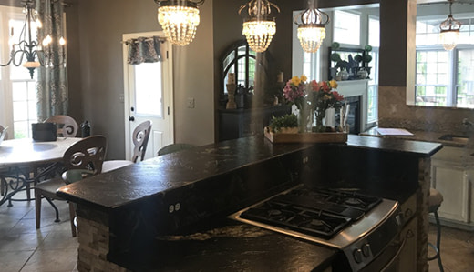 custom kitchen renovation by daniels design & remodeling