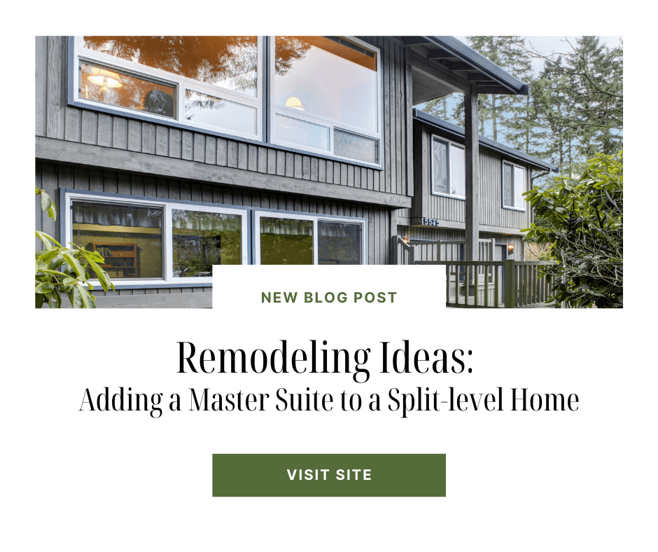 Adding A Master Suite Addition to a Splitlevel Home